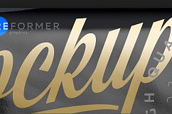 Black Glossy Snack Bar Mockup Product Image 4