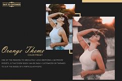 Orange Theme Color Grading Premium Lightroom Presets Product Image 10