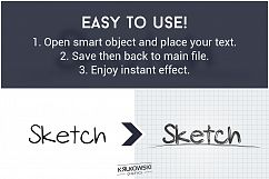 Sketch Text Effect Mockup Product Image 4