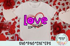 Love Heart Arrow SVG Cut File Product Image 2