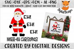 Funny Christmas SVG for Silhouette, Cricut Product Image 1