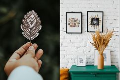 Patterned Leaves - Landart collection Product Image 6