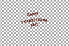 Colorful Thanksgiving Turkey clip art, Happy Thanksgiving Product Image 15