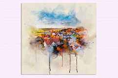 Autumn in watercolor for Print Product Image 5