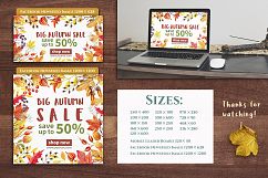Autumn Sale Web Banners Set Product Image 4