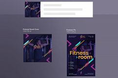 Fitness Workout Gym Training Design Templates Bundle Product Image 17