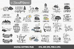 The BIG CAMPING Bundle - 27 SVG Designs Product Image 2