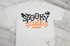 Spooky Cute Girl Halloween SVG Cut File Product Image 2