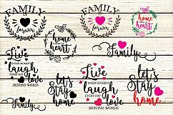 Family quotes bundle svg cutting files,svg quote bundles Product Image 5