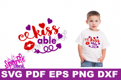 Svg Valentine Toddler girl kids Adult Ladies shirt outfit valentine svg designs printable cut file for cricut or silhouette dxf eps png pdf Product Image 1