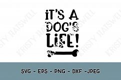 It&#039;s a Dog&#039;s Life SVG Product Image 1