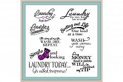 Kitchen Laundry &amp; Bath Big Bundle LLBB001 Cut files in SVG DXF EPS AI JPG PNG Product Image 5