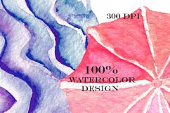 Marshmallow watercolor clip art Product Image 3