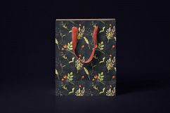 Royal Autumn watercolor seamless paper pack, fall pattern Product Image 7