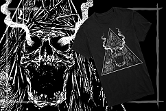 T-Shirt Designs Skull Product Image 15