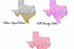 Texas State Watercolor Clipart Design Kit Product Image 3