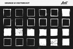 Grunge UI Vectors Kit Product Image 3