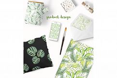 Watercolor Tropical Foliage Product Image 4