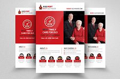 Senior Care Flyer Template Product Image 1