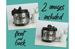 Instant Pot Mockup Photo Instapot Decal Mock up Template Product Image 1