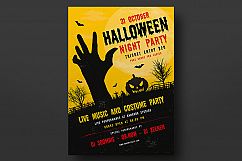 Halloween Party Flyer Template Product Image 3