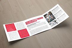 Business Square Trifold Brochure Product Image 4