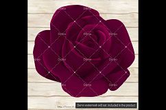 100 Velvet Rose Clip Arts, Wedding, Mother Day, Valentine Product Image 3