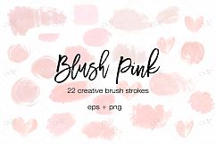 Blush Pink Textures. Vector &amp; PNGs Product Image 2