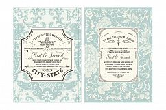 Vintage Wedding Invitation Product Image 2