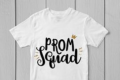 Prom Squad - Graduation SVG EPS DXF PNG Cutting Files Product Image 3