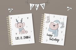 Merry Christmas clipart Product Image 7