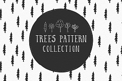 Trees pattern collection Product Image 1