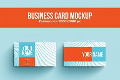Business Card MockUp Product Image 1