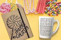 Love is sweet. Lettering and illustrations Product Image 22