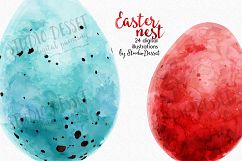 Easter Nest - Watercolor Illustrations Product Image 5