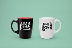 Like A Boss SVG/Clipart Product Image 2