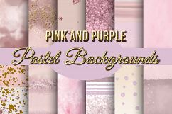 Pastel Pink and Purple Assorted Backgrounds Product Image 1