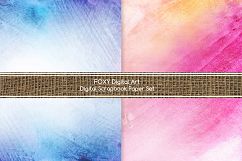 Watercolor Digital Paper Scrapbooking Handmade Product Image 2