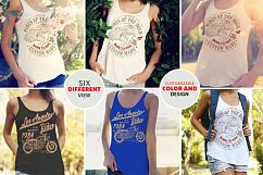 Tank top Woman Mockup Product Image 1