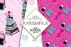 Back to School Girly Patterns Product Image 2