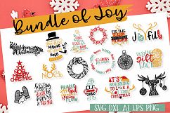 Bundle Of Joy - Christmas SVG Bundle  Product Image 1