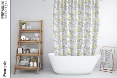 Bath Curtain Mockups Product Image 14