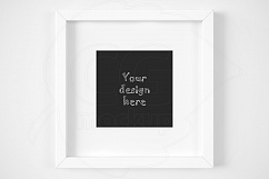 Modern white matted frame mockup Product Image 1