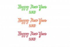 AA31- Christmas Trees and ,Year-2019-SVG cut file Bundle Product Image 5