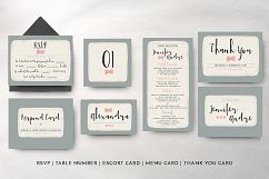 Sweet Polka Dots Wedding Invitation Suite Product Image 9