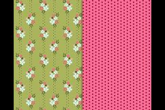 12 Spring Flower Digital Papers 6 x 6 inch Product Image 4