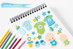 Baby Boy  graphics and illustrations Product Image 3