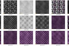 Gothic Skulls Digital Paper Product Image 2