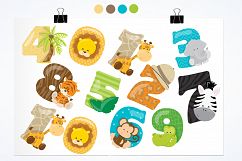 Safari Numbers graphics and illustrations Product Image 2