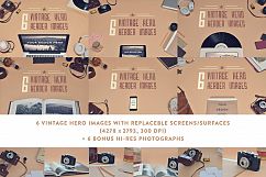 6 Vinage Hero Header Images + Bonus Product Image 2